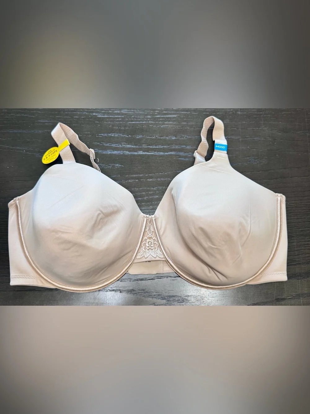 NWT Vanity Fair Beauty Back Smoothing Underwire Bra 44DDD Nude 76380